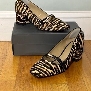 Ann Taylor Zebra Print Heels